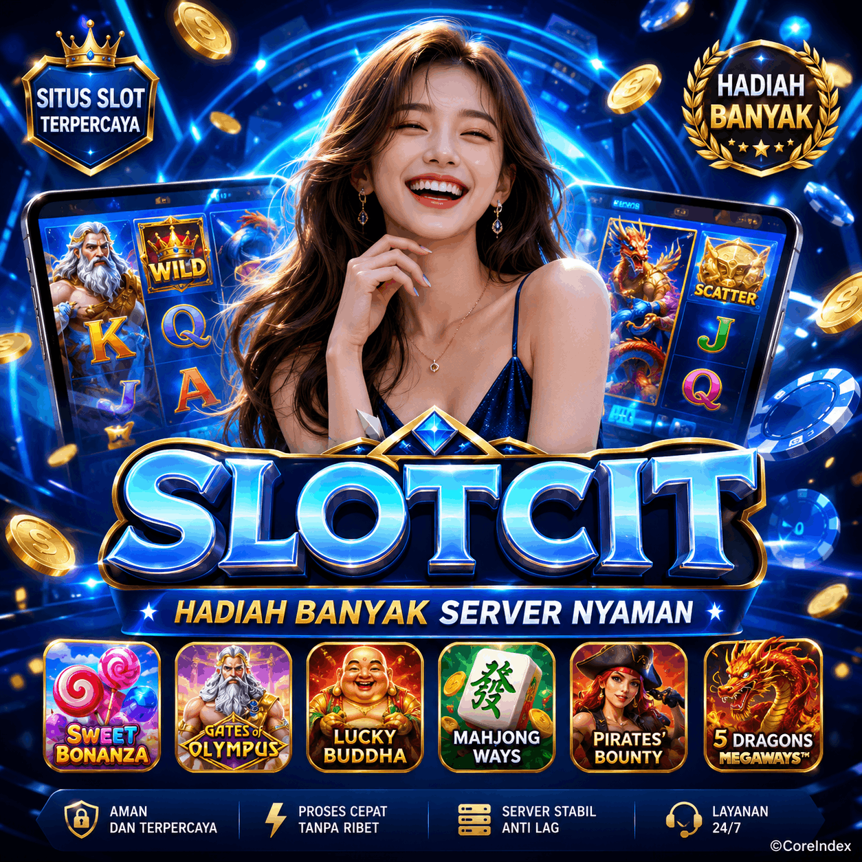 SLOTCIT ★ Mainkan Game Keberuntungan Seru Dengan Peluang Kemenangan Maksimal by Hey siriusly